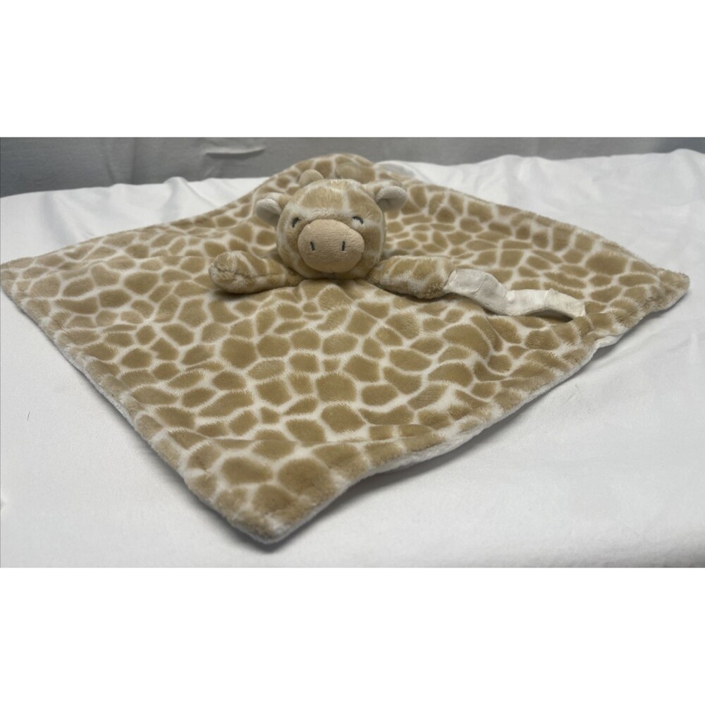 Carters Giraffe Lovey Security Blanket Pacifier Holder Plush Baby Toy Stuffed